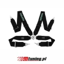 CenturăSport 4Puncte TAKATA (Negru) QR - 76mm
